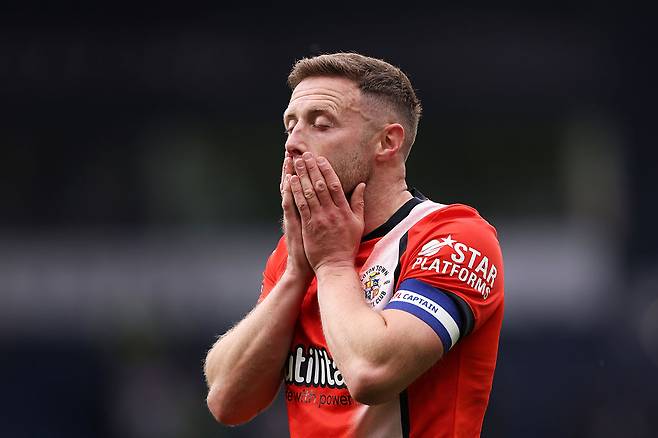 루턴 타운 조던 클라크. Getty Images