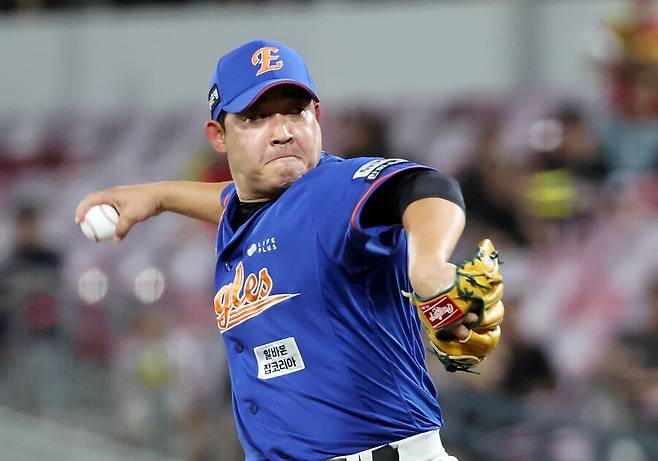 ▲ 한승혁의 부담이 큰 가운데 주현상은 이 부담을 덜어줄 수 있는 적임자로 평가받고 있다 ⓒ 연합뉴스