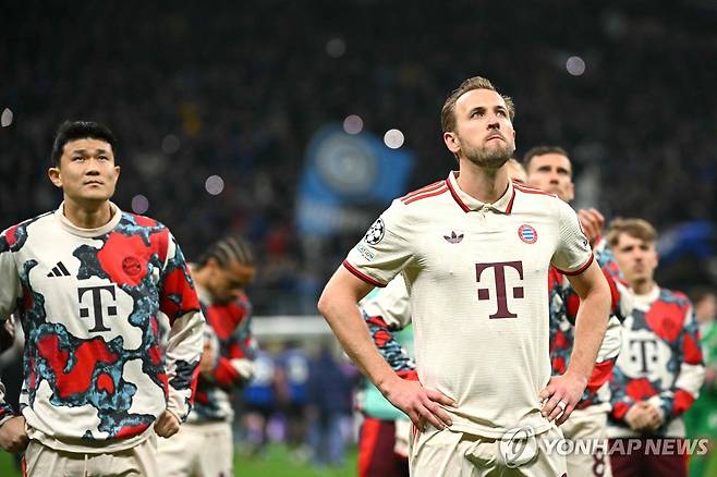 김민재와 해리 케인 [AFP=연합뉴스]