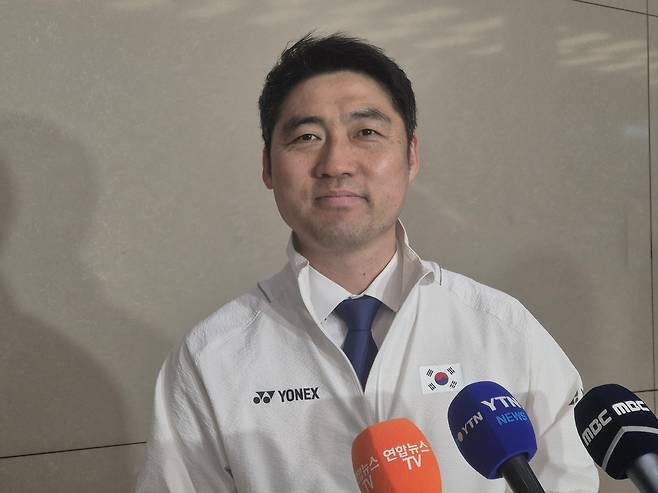 김동문 대한배드민턴협회장 [촬영 이의진]