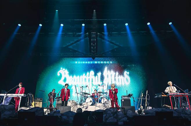 엑스디너리 히어로즈 새 월드투어 서울 단독 공연/ 사진 제공=JYP엔터테인먼트