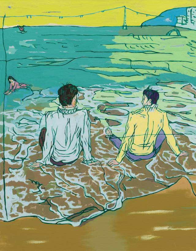 아트부산 2025 주요 출품작. 사진은 맥화랑에서 선보일 방정아의 '철퍼덕'. 아트부산 제공