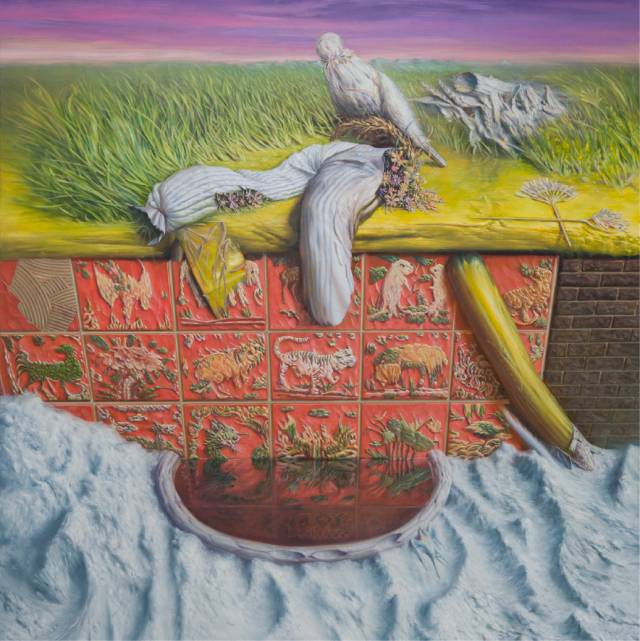 아트부산 2025 주요 출품작. 사진은 WWNN의 안재홍 'Reconciliation of the Three Tyrants'(2024). 아트부산 제공