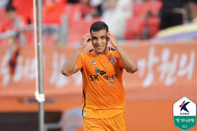 유리 조나탄(제주). 사진=한국프로축구연맹