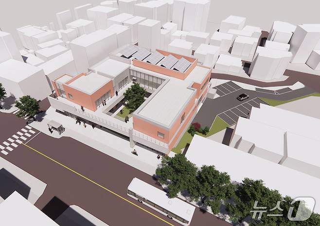 광주 송정 도시재생어울림센터 조감도.(경기도 제공, 재판매 및 DB 금지)