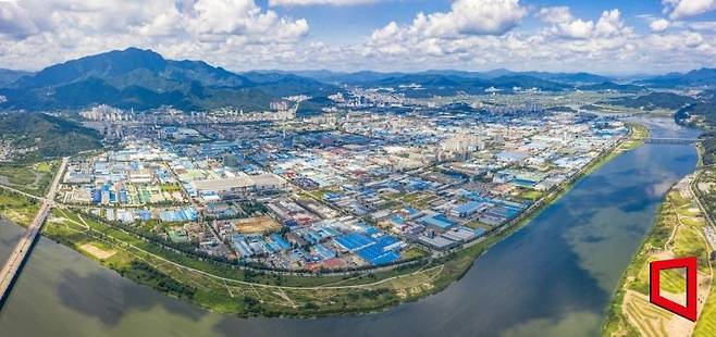 경북 구미시 1공단 전경.