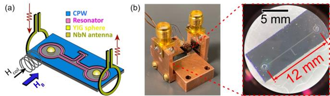 초전도 회로 기반 마그논-광자 하이브리드 시스템. 카이스트 제공