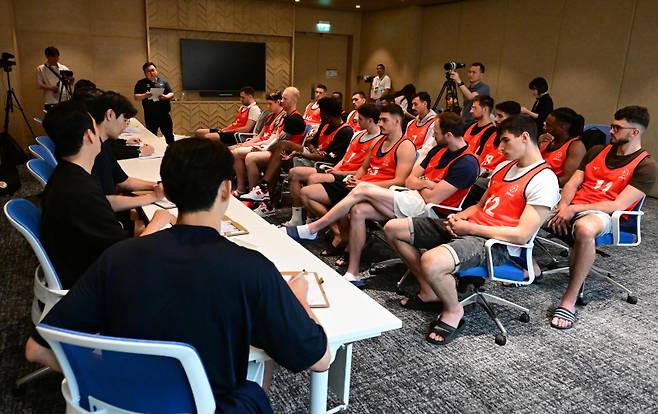 사진은 지난해 2024년 프로배구 외국인 선수 트라이아웃 장면. 사진=KOVO