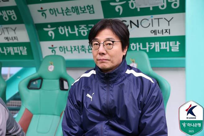 황선홍 대전 감독. 사진=프로축구연맹