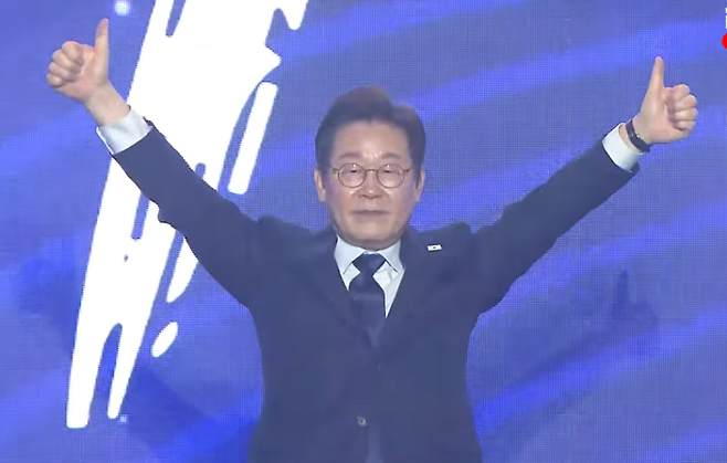 이재명 더불어민주당 대선 후보