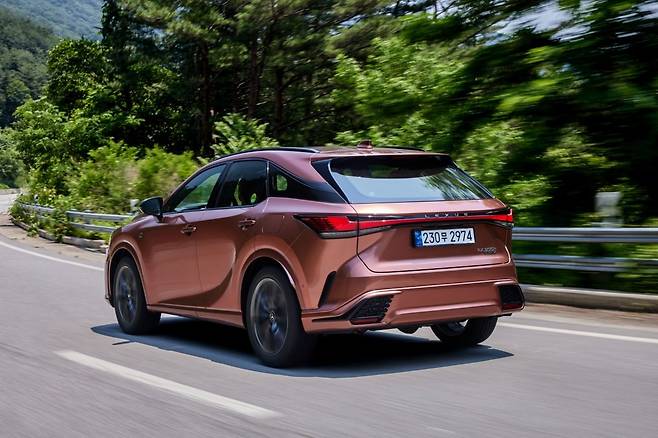 RX 주행 모습./사진=렉서스코리아