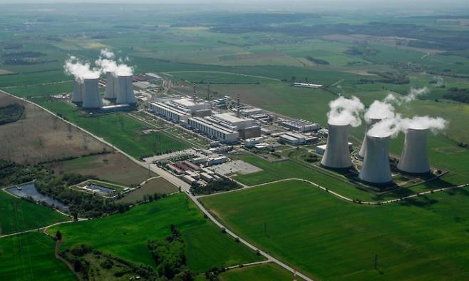 체코 신규원전 예정부지 두코바니 전경. 한국수력원자력 제공