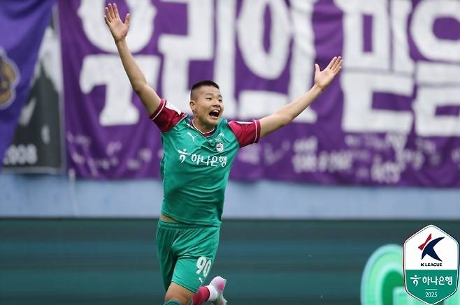17살 고교 특급 김현오. 사진=한국프로축구연맹