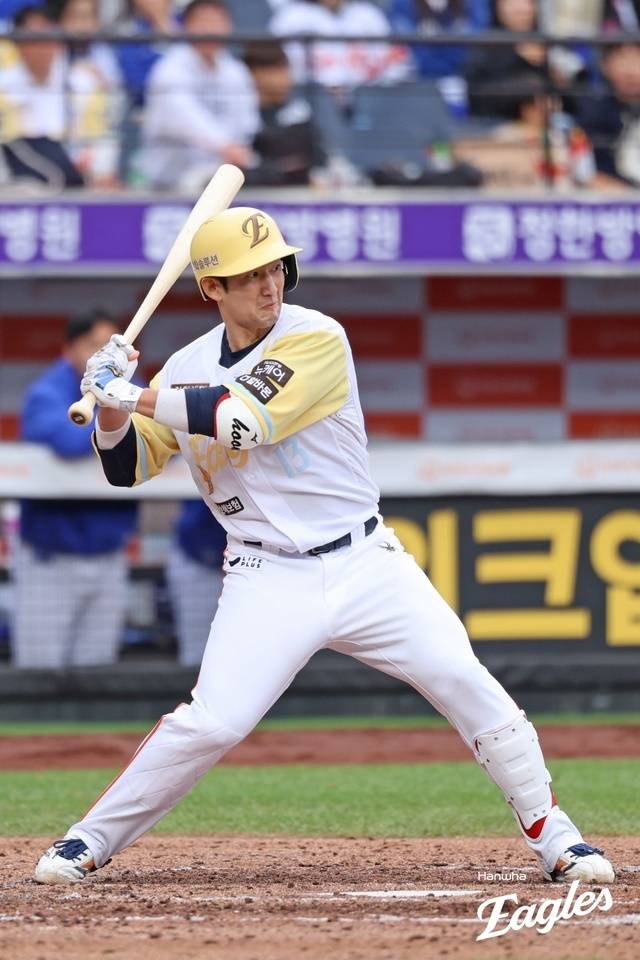 한화 최재훈은 6일 대전 삼성전에서 맹타를 휘둘렀다. 사진=한화 제공