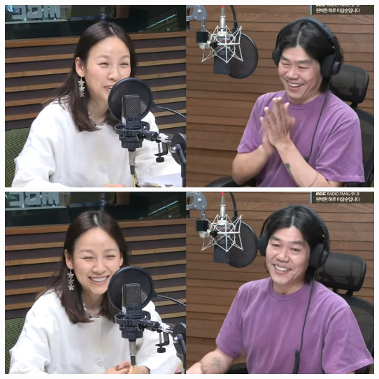 ‘월간 이효리’라는 이름으로 꾸준히 출연하고 있는 그는 이날도 남다른 입담과 솔직한 태도로 스튜디오를 휘어잡았다..사진=MBC 라디오