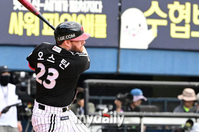 LG 트윈스 오스틴 딘./마이데일리