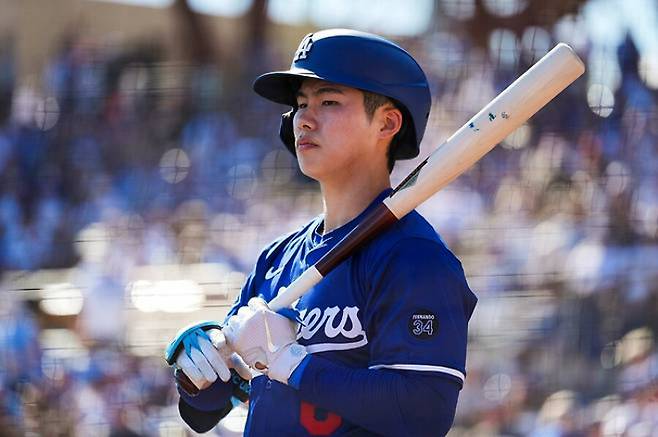 LA 다저스 김혜성. 연합뉴스