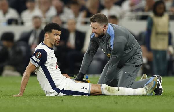 ▲ 토트넘 홋스퍼는 다시 부상자가 발생 중이다. 손흥민은 6경기째 결장했고 제임스 매디슨도 3주 진단을 받았다. 스트라이커 도미닉 솔랑케의 컨디션도 좋지 않다고 한다. ⓒ연합뉴스/AP/REUTERS