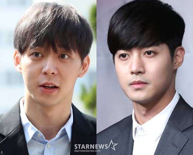 박유천(왼쪽), 김현중 /사진=스타뉴스