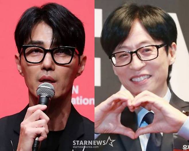 배우 차승원(왼쪽), 방송인 유재석 /사진=스타뉴스