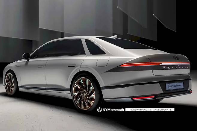 현대차 그랜저 페이스리프트 예상도