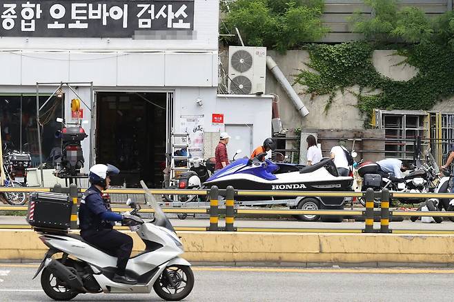 오토바이 안전 검사 의무화