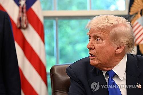 트럼프 대통령 [AFP 연합뉴스 자료사진. 재판매 및 DB 금지]