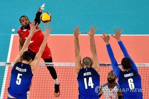 쿠바 대표팀 시절의 에레라(뒤편 왼쪽) [EPA=연합뉴스]