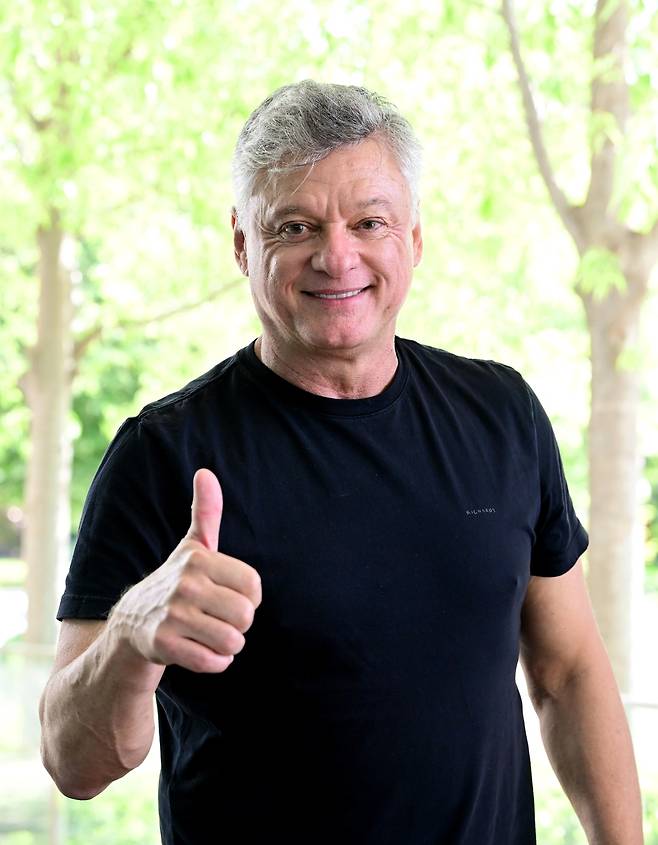 헤난 대한항공 감독 [한국배구연맹 제공. 재판매 및 DB 금지]