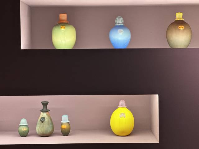 최상준 작가 유리 작품. 김은영 기자