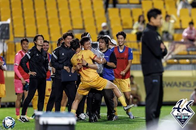 이정효 감독. 사진=한국프로축구연맹