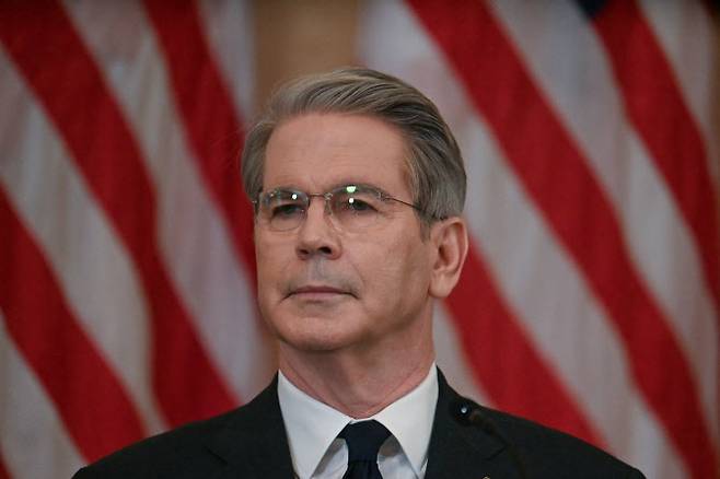 스콧 베센트 미국 재무부 장관. (사진=AFP)