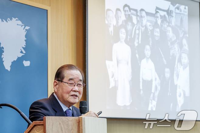 이종찬 광복회 회장. 2025.4.8/뉴스1 ⓒ News1 민경석 기자