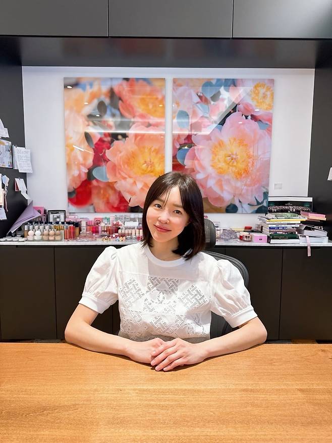 지난달 22일 경기도 수원 본사에서 만난 배수아 씨앤씨인터내셔널 대표./최효정 기자