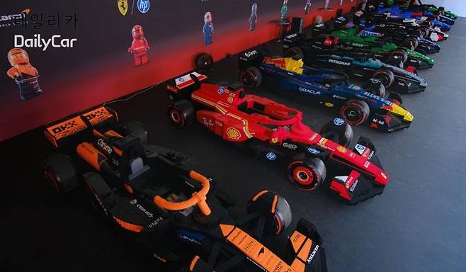 레고그룹, F1 마이애미 그랑프리서 레고 F1 레이스카 공개 (최고속도 시속 20km 주행)