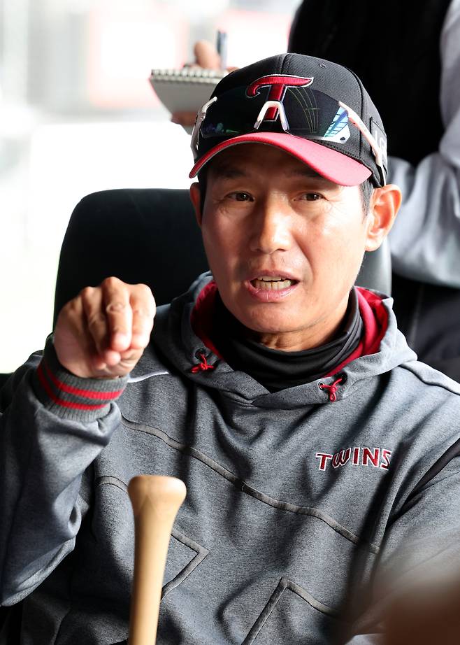 염경엽 감독. 잠실=정시종 기자 capa@edaily.co.kr&nbsp;