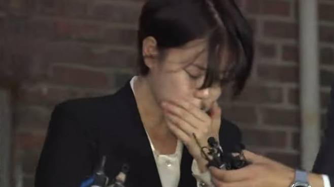 문재인 전 대통령의 딸 문다혜 씨 (사진, SBS 캡처)