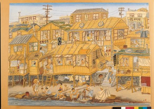 김성환, <청계천의 낮(2003)>. 서울역사박물관 제공