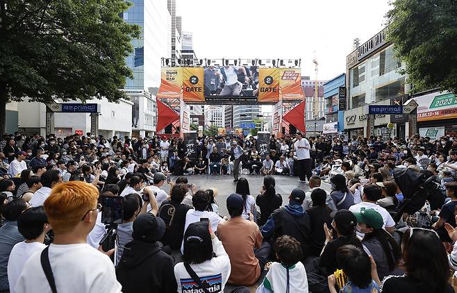 지난해 5월 판대페 봄축제 기간 진행된 파워풀대구페스티벌 행사 모습. 대구시 제공