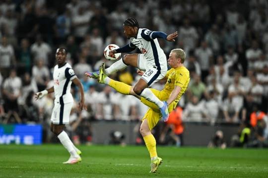 토트넘과 보되/글림트의 UEL 4강 1차전 경기 모습. 사진[AFP=연합뉴스]