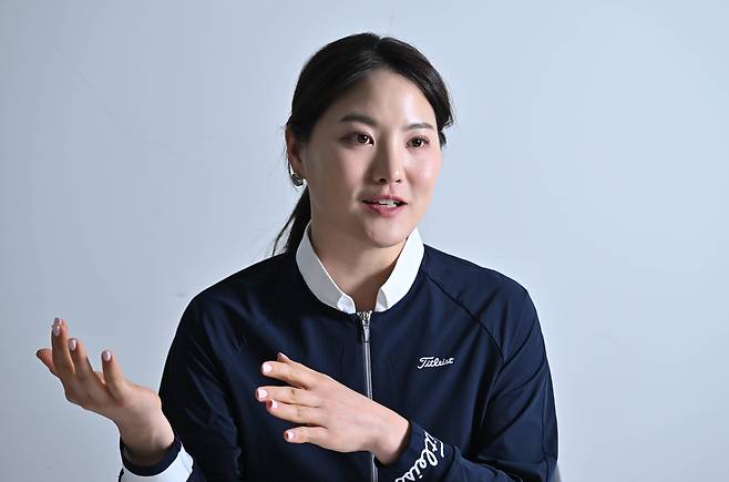 유소연이 최근 헤럴드경제와 인터뷰에서 대한골프협회 경기력향상위원에 선임된 소감과 함께 향후 주니어 선수들의 훈련 환경 개선에 대한 포부를 밝히고 있다. 임세준 기자
