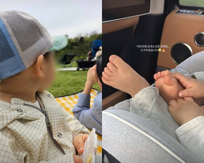 [서울=뉴시스] 손연재가 육아 근황을 밝혔다. (사진=손연재 인스타그램 캡처) 2025.05.07. photo@newsis.com *재판매 및 DB 금지