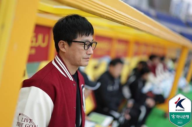 [서울=뉴시스] 프로축구 K리그1 광주FC의 이정효 감독. (사진=한국프로축구연맹 제공) *재판매 및 DB 금지
