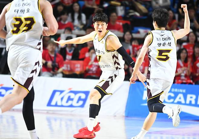 [서울=뉴시스] 프로농구 창원 LG의 허일영. (사진=KBL 제공) *재판매 및 DB 금지