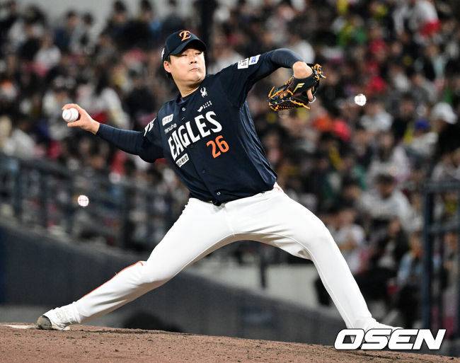 [OSEN=지형준 기자] 한화 한승혁. 2025.05.02 /jpnews@osen.co.kr