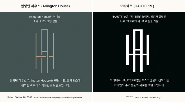 포스코이앤씨 고급 아파트 브랜드 '오티에르'를 두고 표절 시비가 일고 있다. /각사