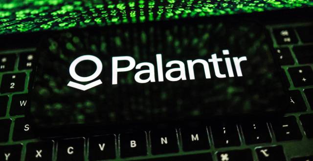 미국 인공지능(AI) 기반 소프트웨어 업체 팔란티어. EPA연합뉴스