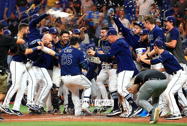 ▲ 탬파베이에서 뛴 5시즌 동안 전성기를 보낸 최지만