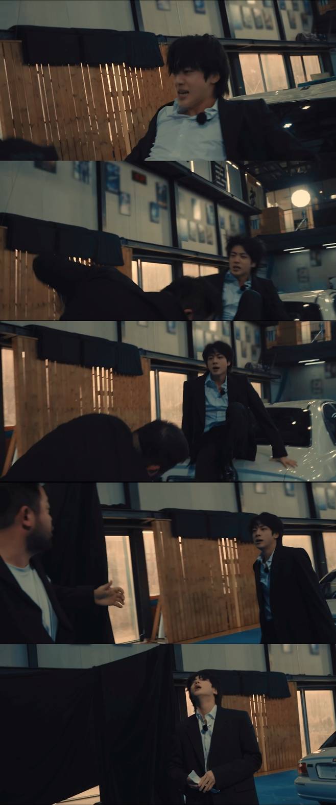 '진 윅'이라 불러다오..방탄소년단 진, 완벽 액션 연기