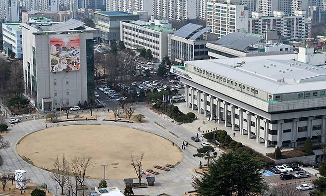 인천광역시청 청사 전경